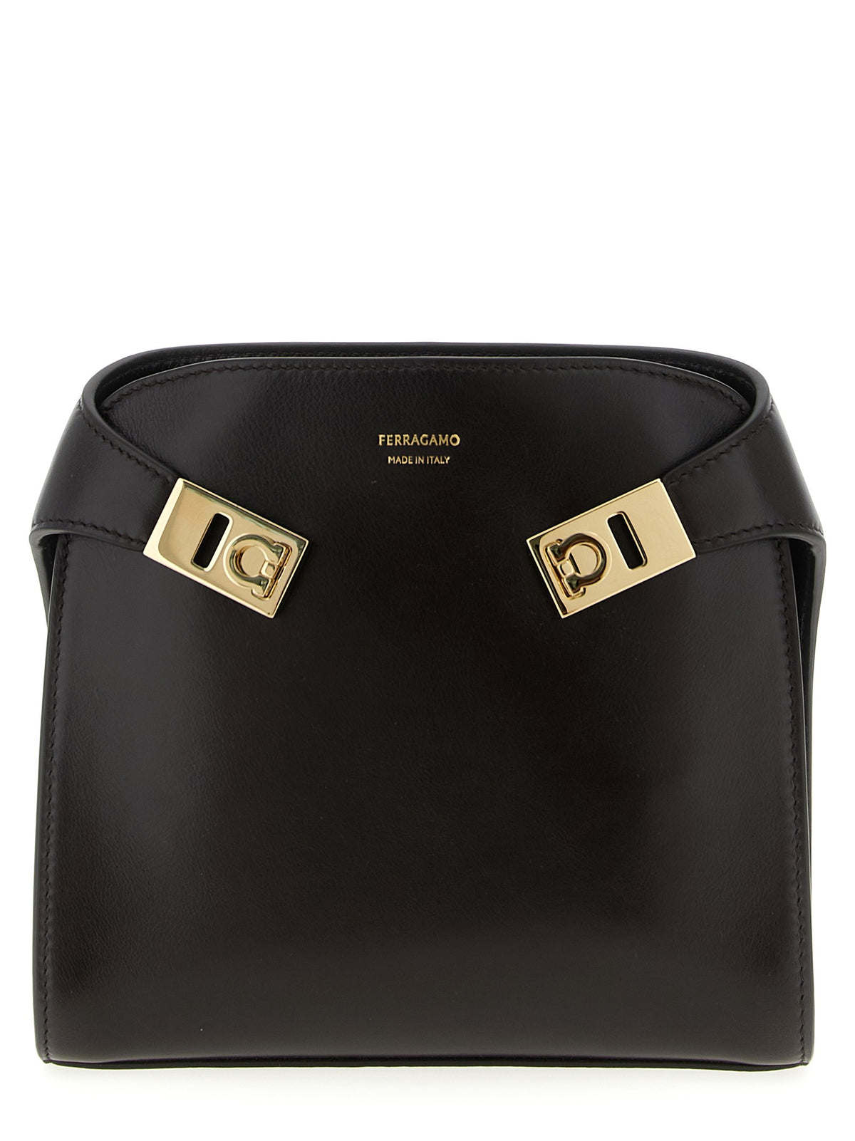 Ferragamo Hug BB Belt Bag Brown