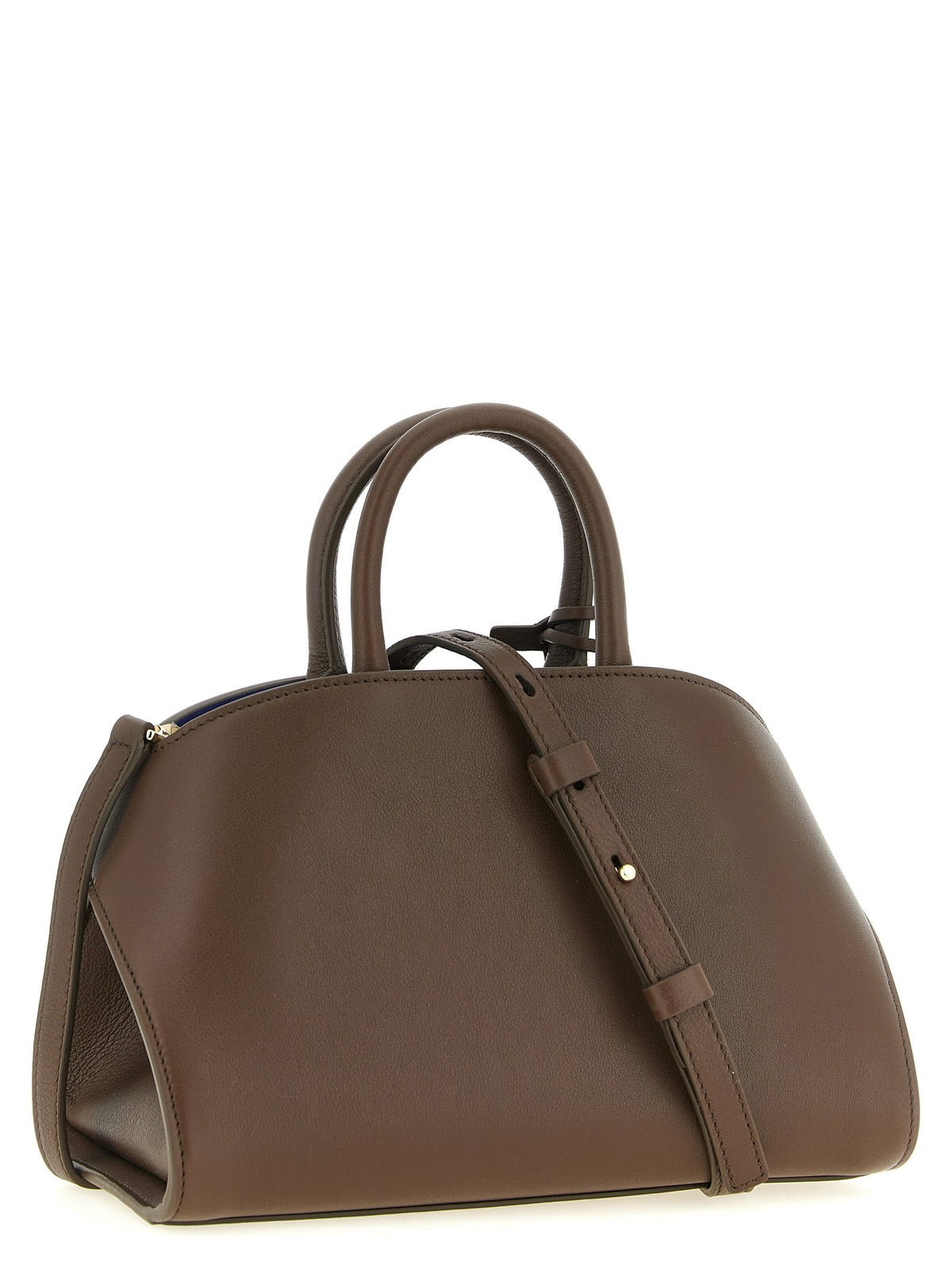 Ferragamo Hug Bicolor (xs) Handbag Brown