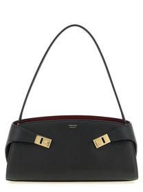 Ferragamo Hug East West Shoulder Bag Black