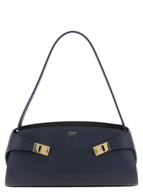 Ferragamo Hug East West Shoulder Bag Blue