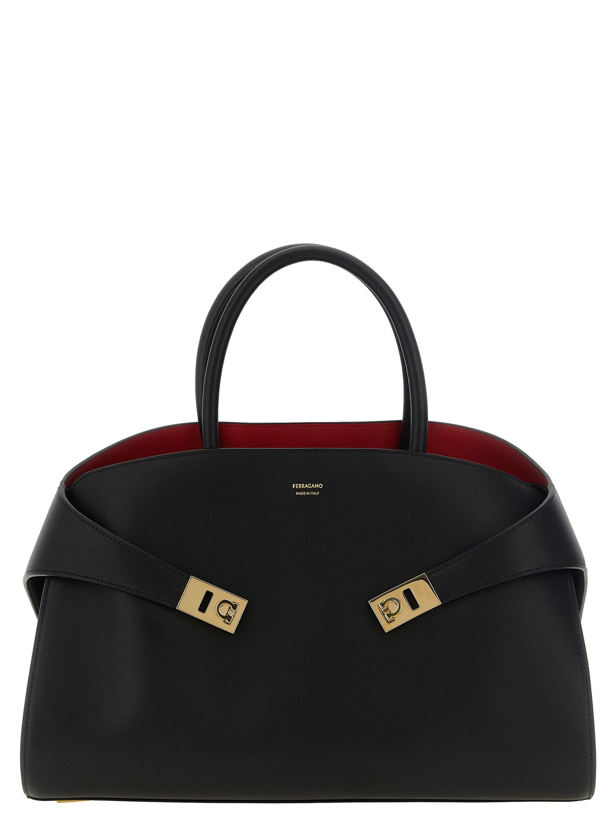Ferragamo Hug Handbag Black