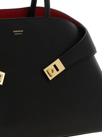 Ferragamo Hug Handbag Black