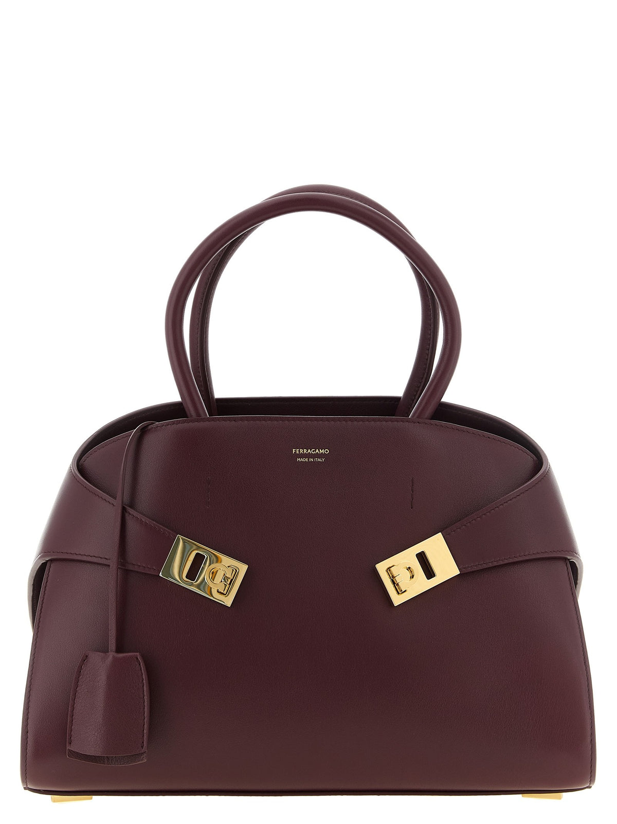Ferragamo Hug ( ) Handbag Red