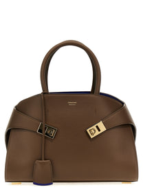 Ferragamo Hug ( ) Handbag Brown