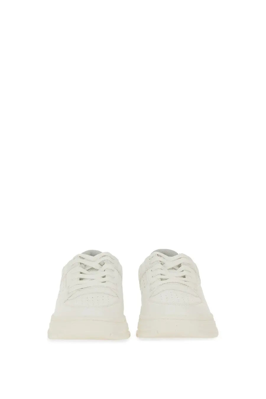 Hugo Boss men’s Yarrow sneaker white low-top with clean minimalist design and subtle upper perforations