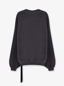 DRKSHDW Men's Hun Cotton Crewneck Black, view 2