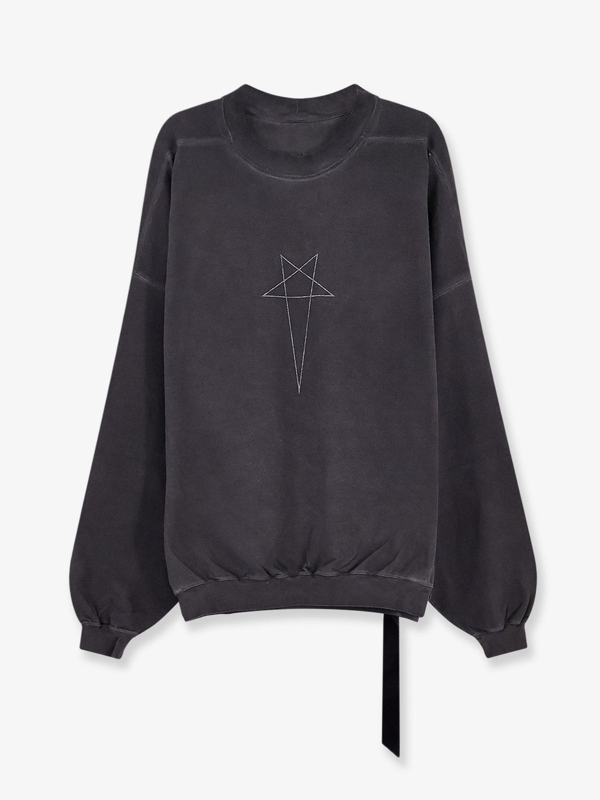 DRKSHDW Men's Hun Cotton Crewneck Black