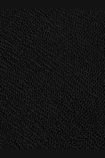 Black textured knit fabric with a consistent interlocking pattern from hunza g women’s the original crinkle dress black