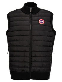 Canada Goose Hybridge® Quilted Kniknit Vest Black