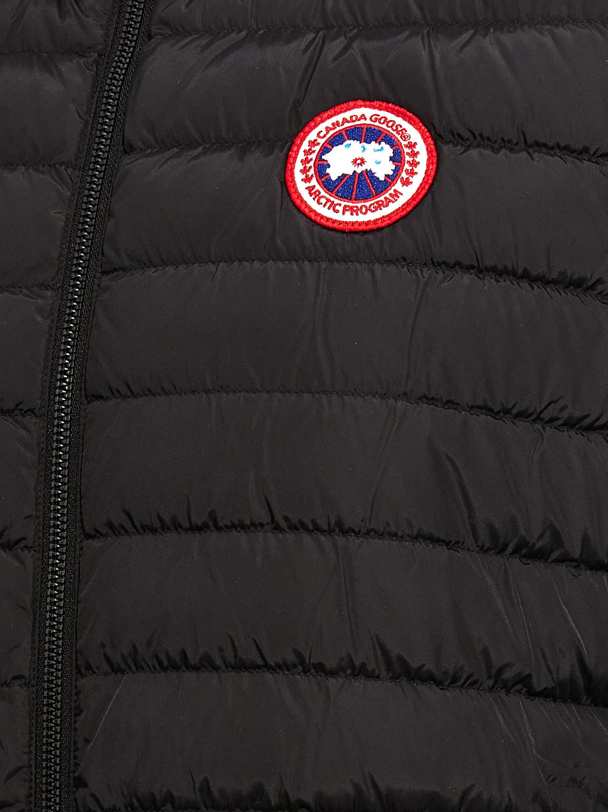 Canada Goose Hybridge® Quilted Kniknit Vest Black