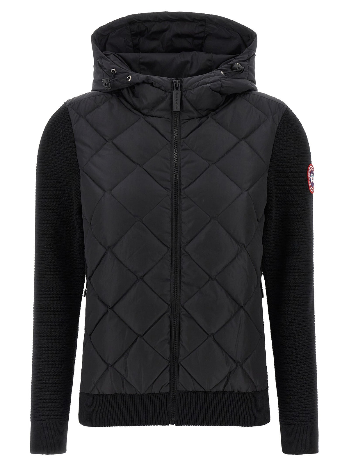 Canada Goose Hybridge® Quilted Knit Jacket Black