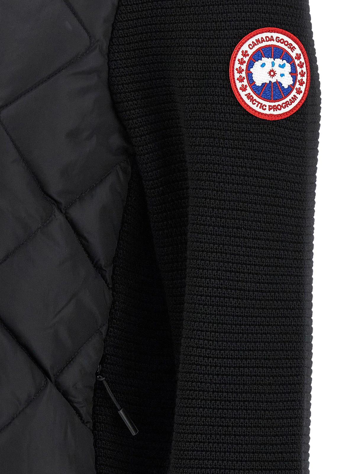 Canada Goose Hybridge® Quilted Knit Jacket Black