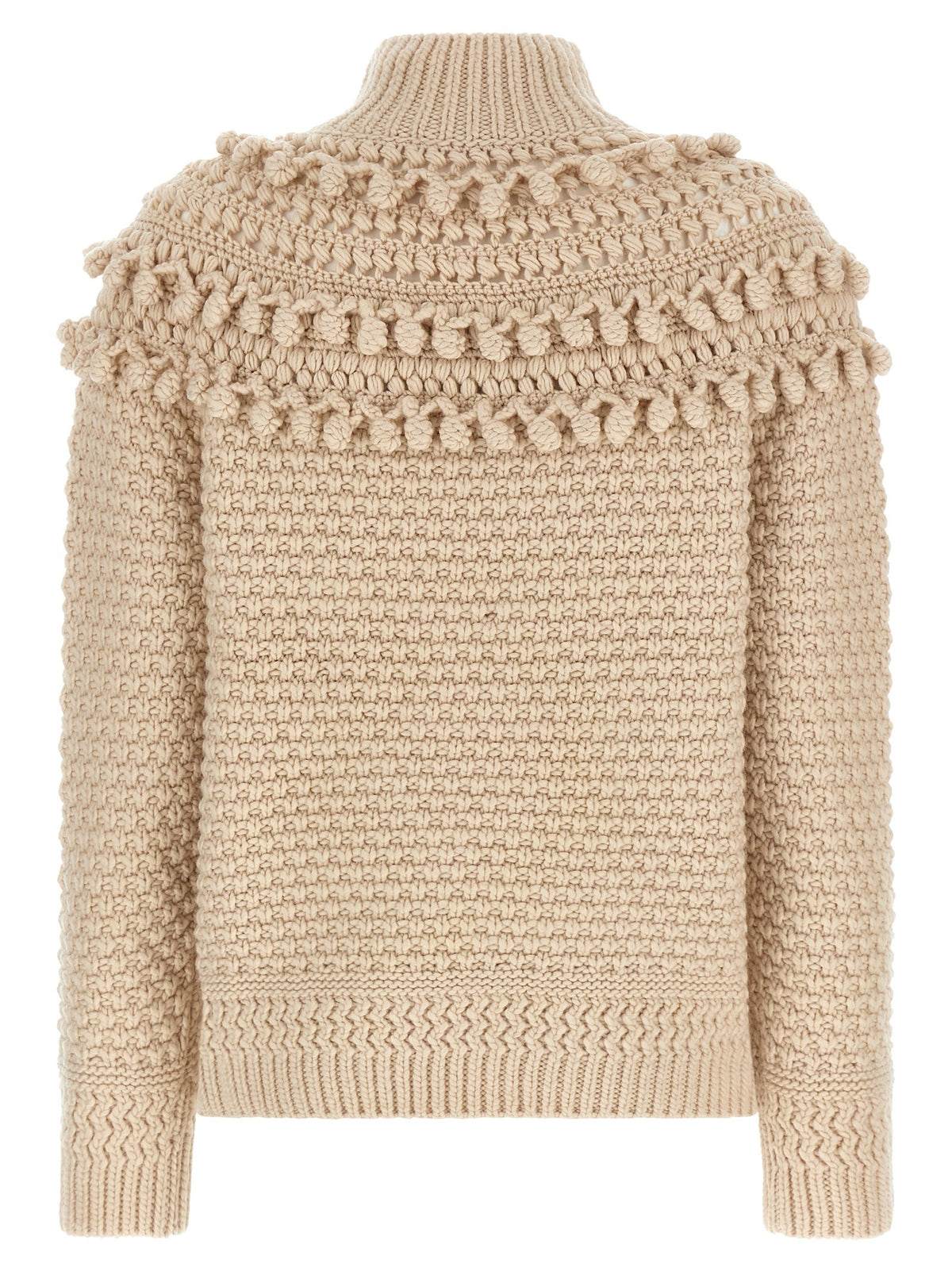 Zimmermann Hypnotic Bauble Sweater Beige, view 2