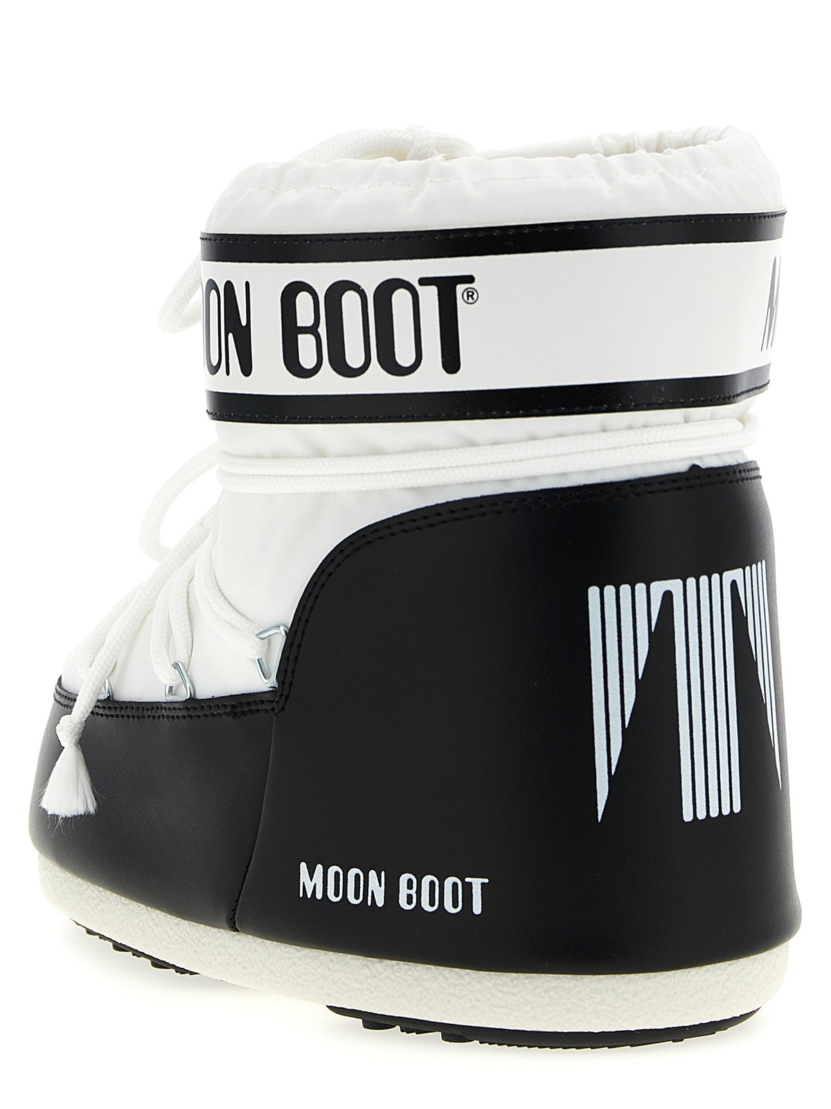 Moon Boot Icon Low Ankle Boots White, view 3