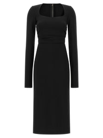 Dolce&amp;Gabbana Identity Dress Black