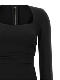 Dolce&amp;Gabbana Identity Dress Black, view 3