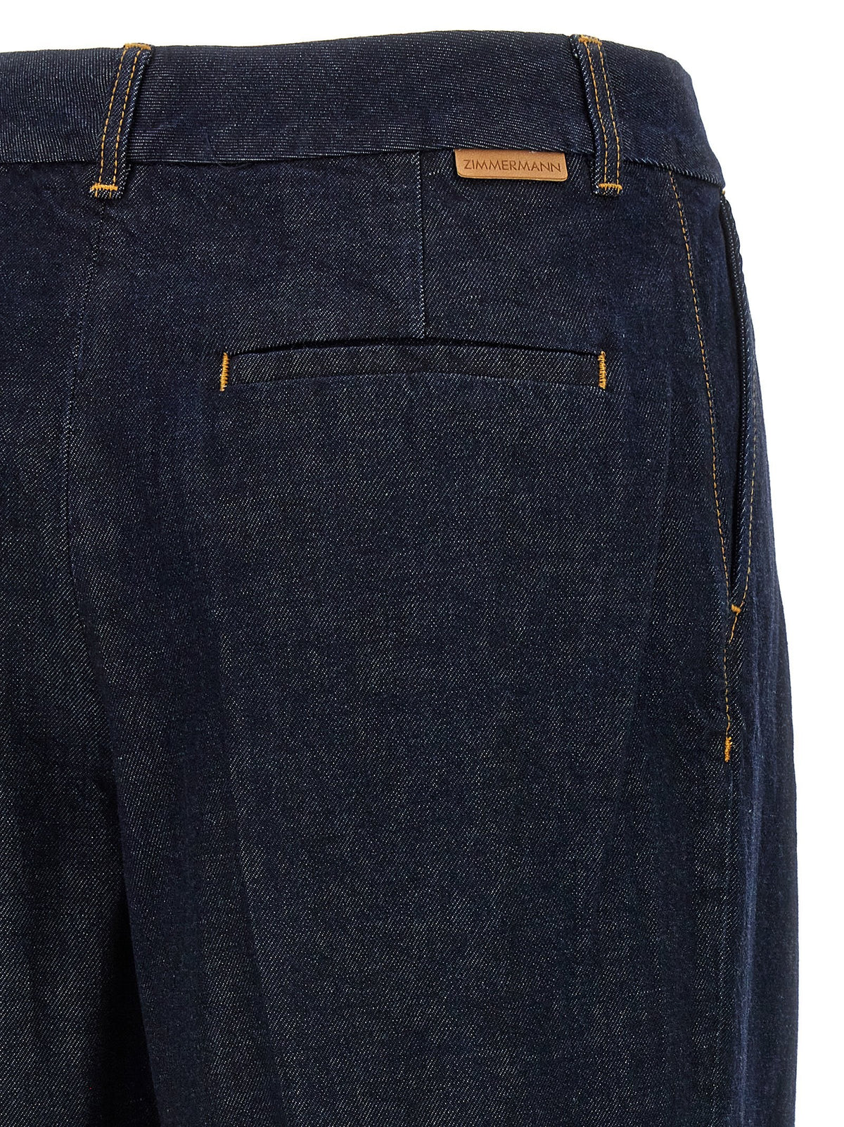 Zimmermann Illustration Denim Jeans Blue