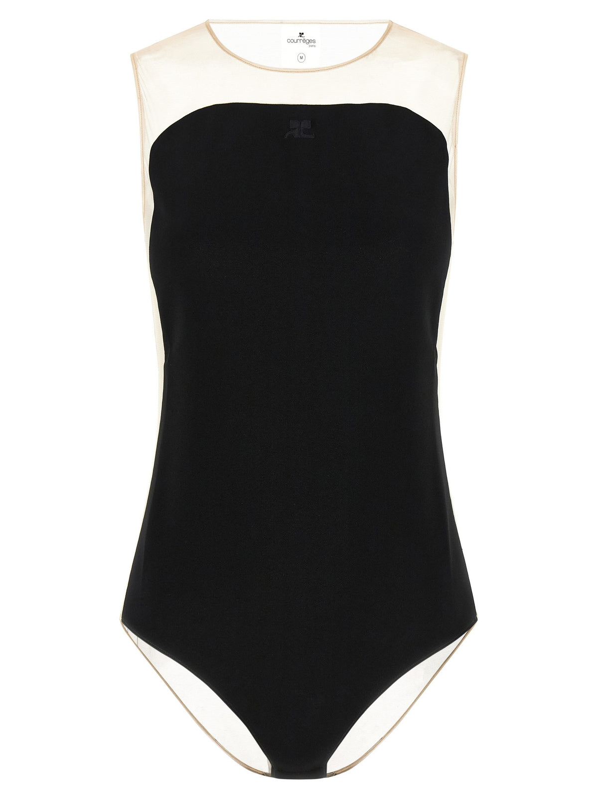 courrèges Ilusion Sunshiel Bodysuit Black