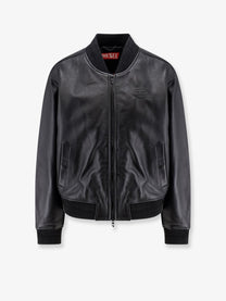 Diesel Women's Ilyan Leather Jacket Black