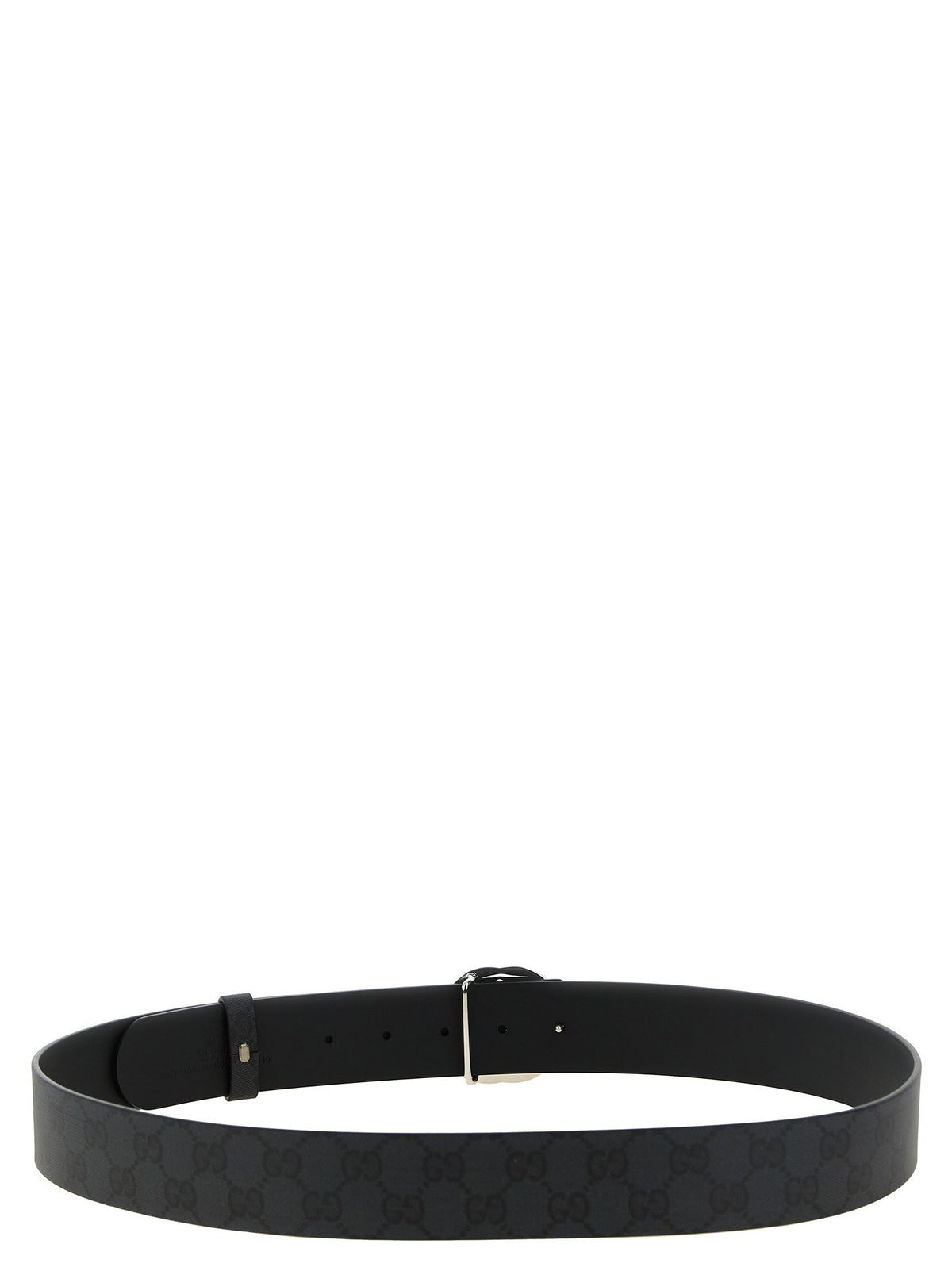 Gucci Incrocio GG Reversible Belt Black