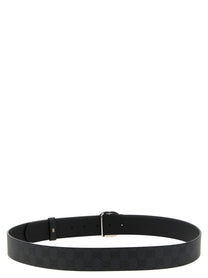 Gucci Incrocio GG Reversible Belt Black