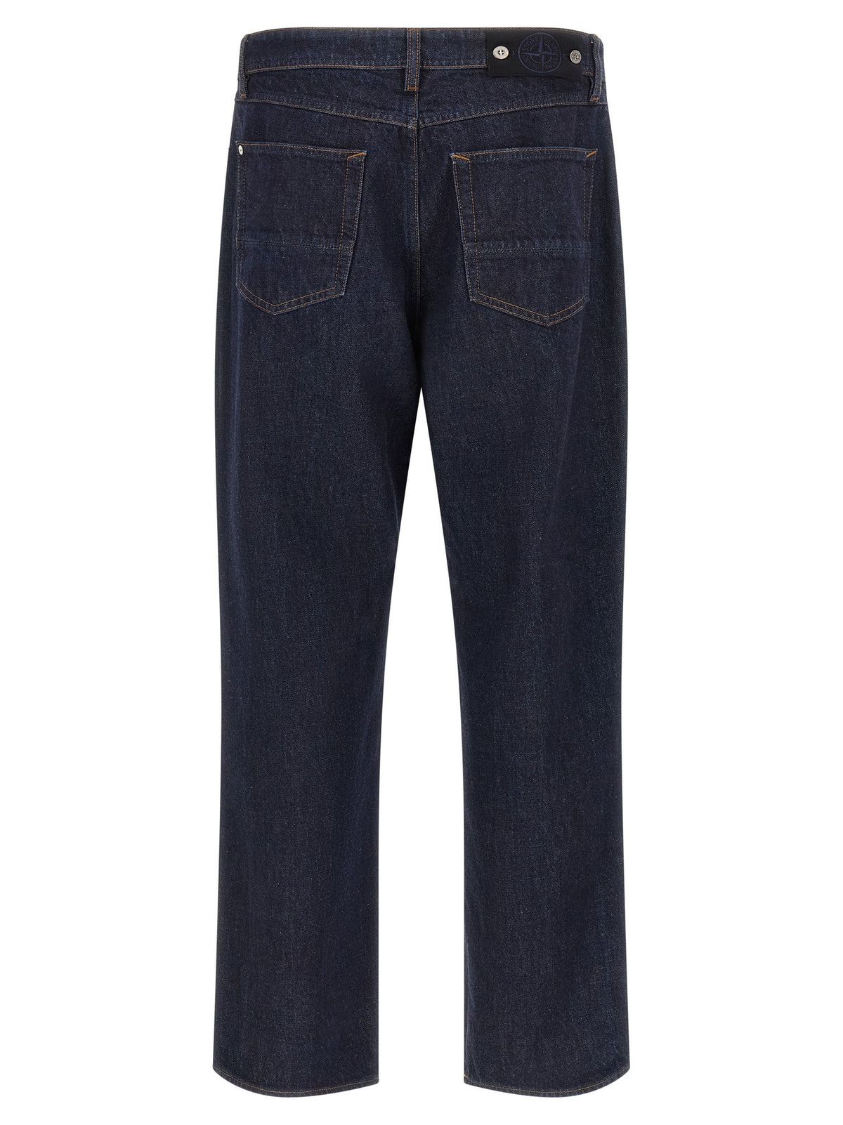 Stone Island Indigo Denim Rinsed Jeans Blue
