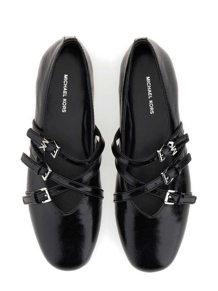 Michael Kors Women's Indy Flex Ballerina Black