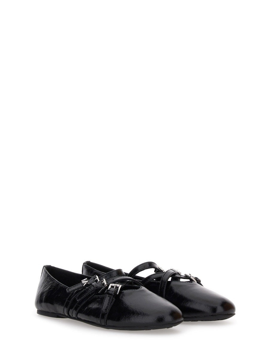 Michael Kors Women's Indy Flex Ballerina Black