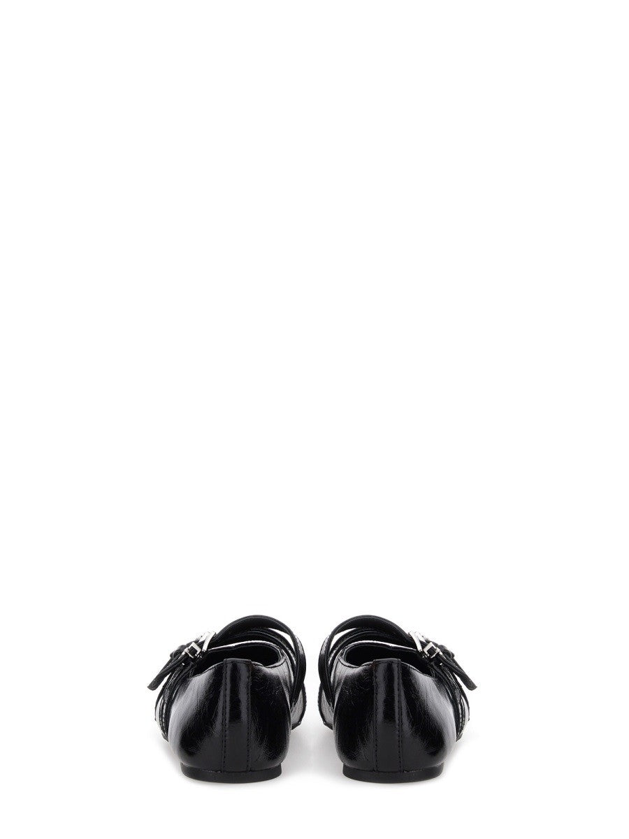 Michael Kors Women's Indy Flex Ballerina Black