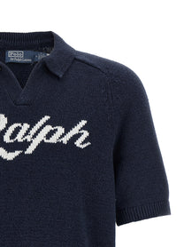 Polo Ralph Lauren Intarsia Sweater Blue, view 3