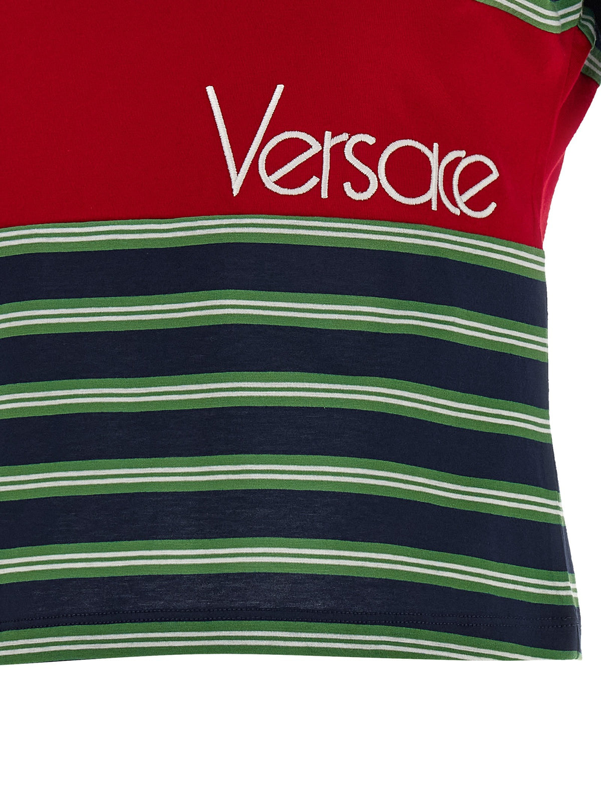 Versace Intarsia Shirt Gold