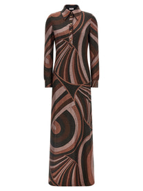 Emilio Pucci Iride Dress Red