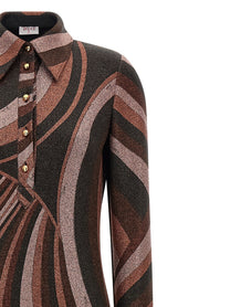 Emilio Pucci Iride Dress Red