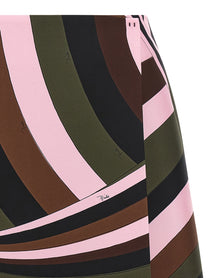 Emilio Pucci Iride Skirt Gold