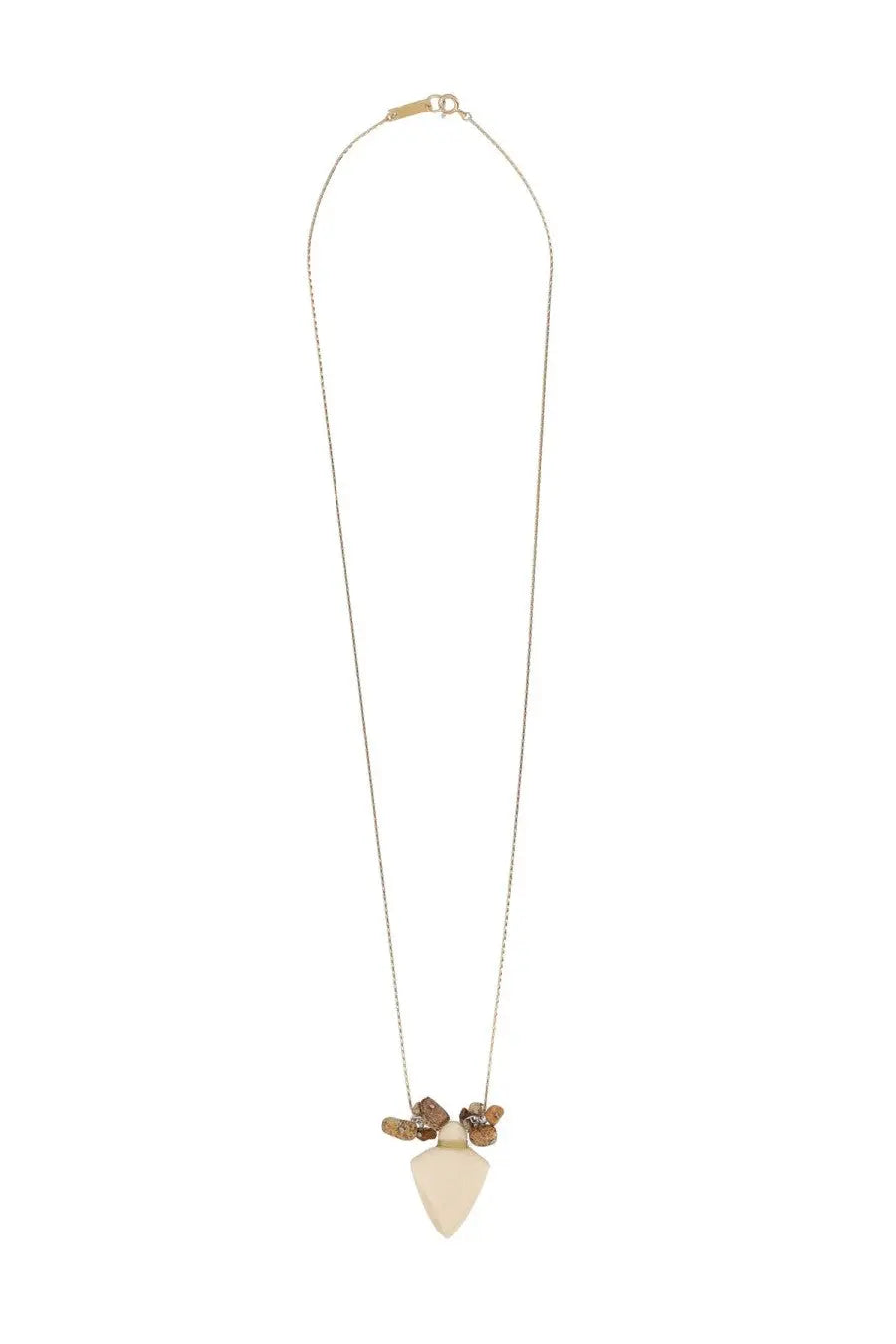 Isabel Marant Women's Collana Con Pendente Beige