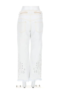 Isabel Marant Women's Pantalone Alison White