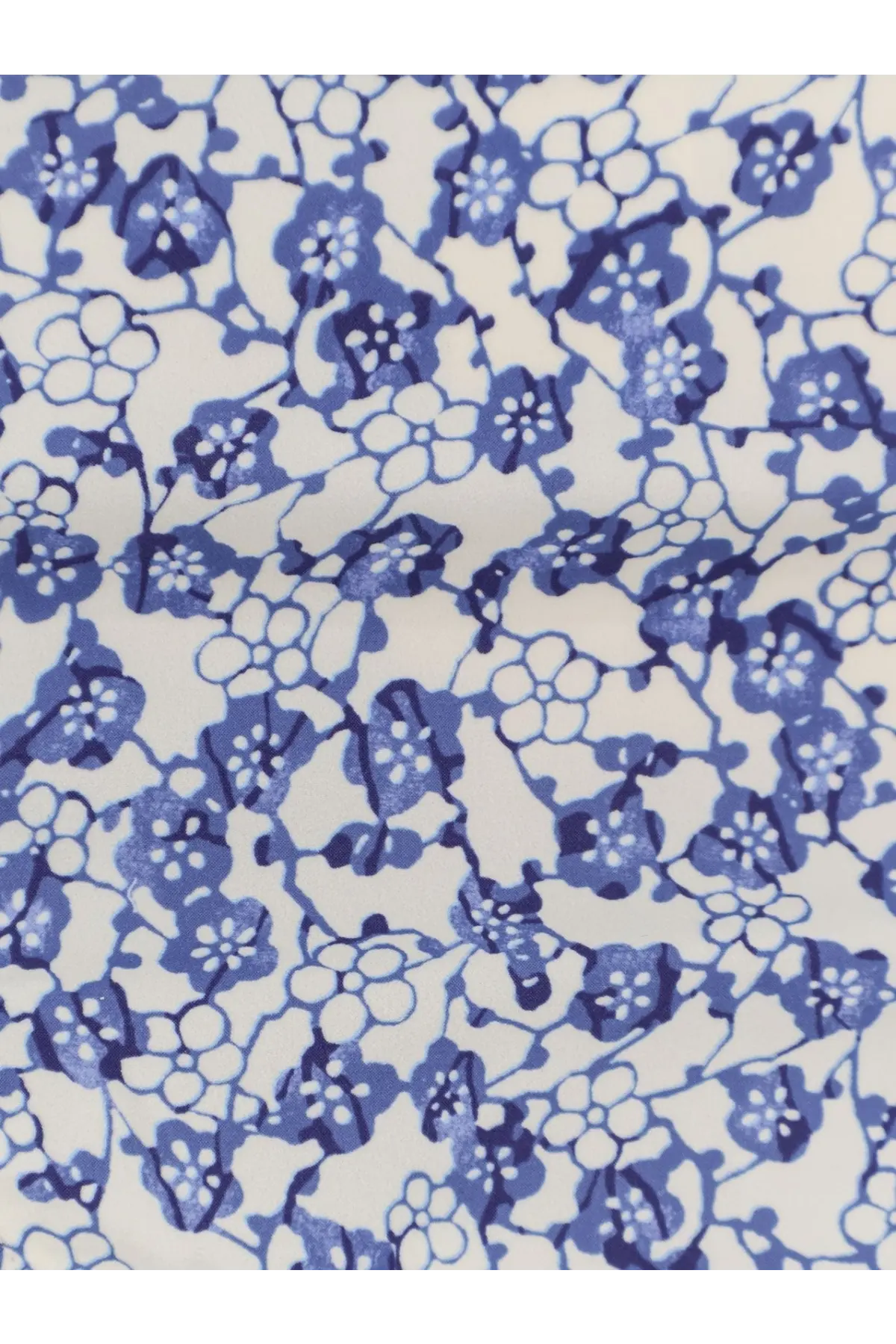 Isabel Marant women’s prudi bikini slip in blue floral-patterned fabric with delicate blossoms on cream background
