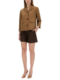 S Max Mara Women's Jacket Priscilla Beige