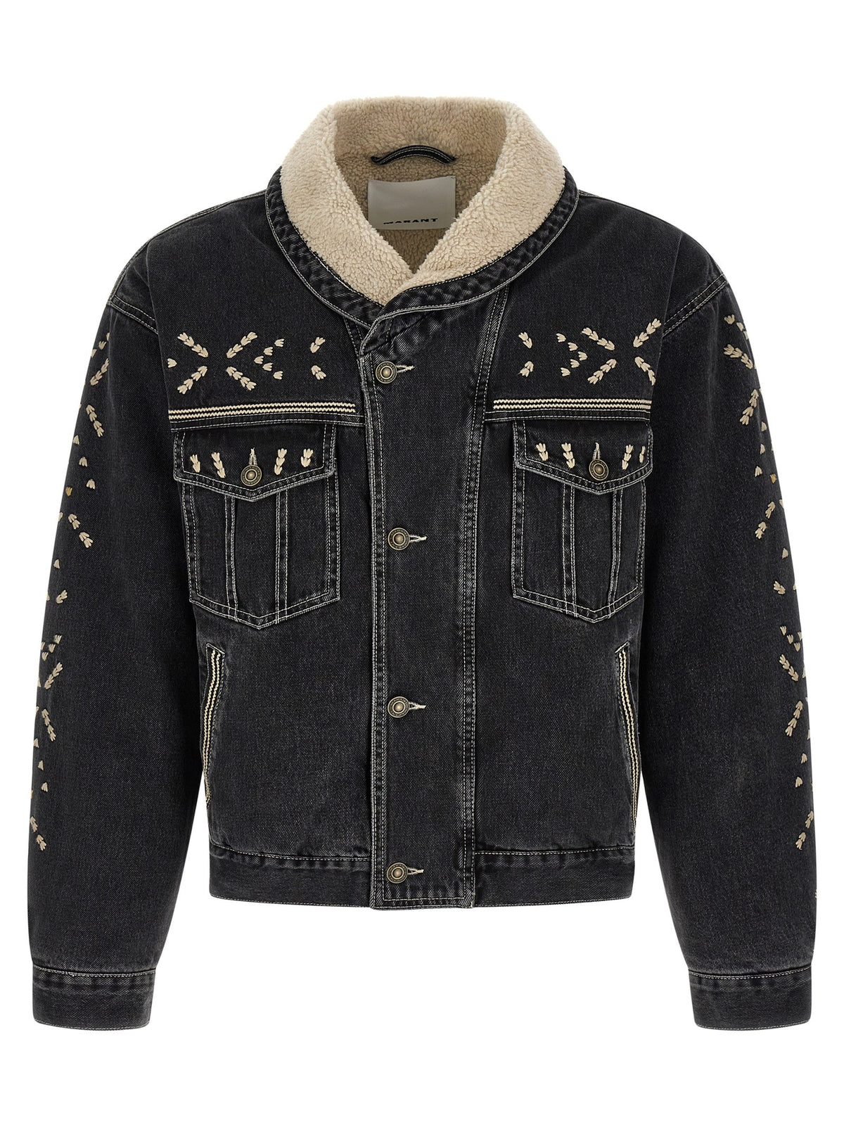 ISABEL MARANT Jackson GB Denim Jacket Black