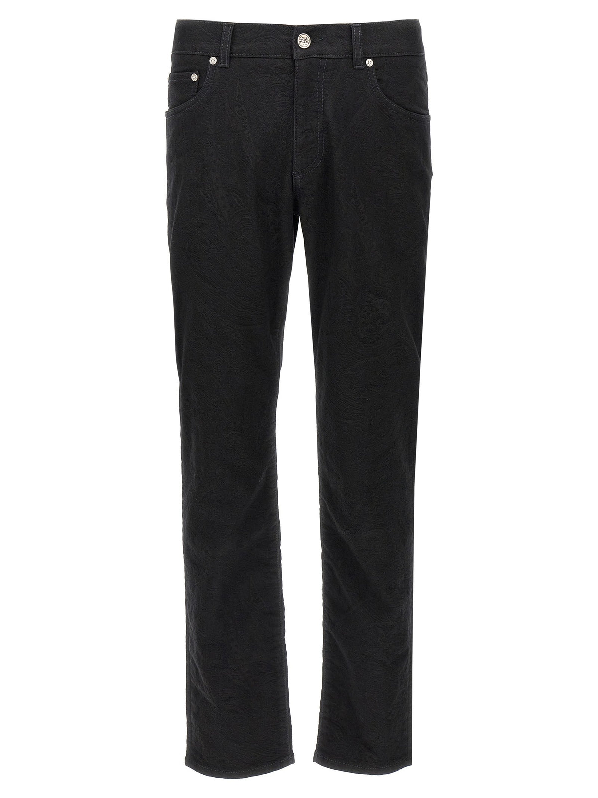 ETRO Jacquard Jeans Black