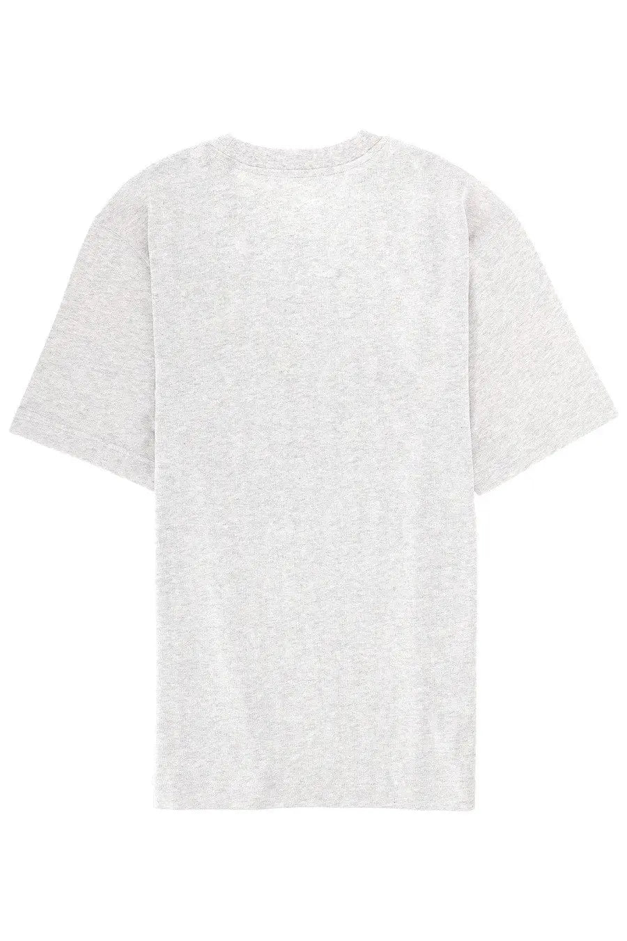 Jacquemus men’s shirt gros grain soft heathered gray short-sleeved t-shirt with classic crew neck