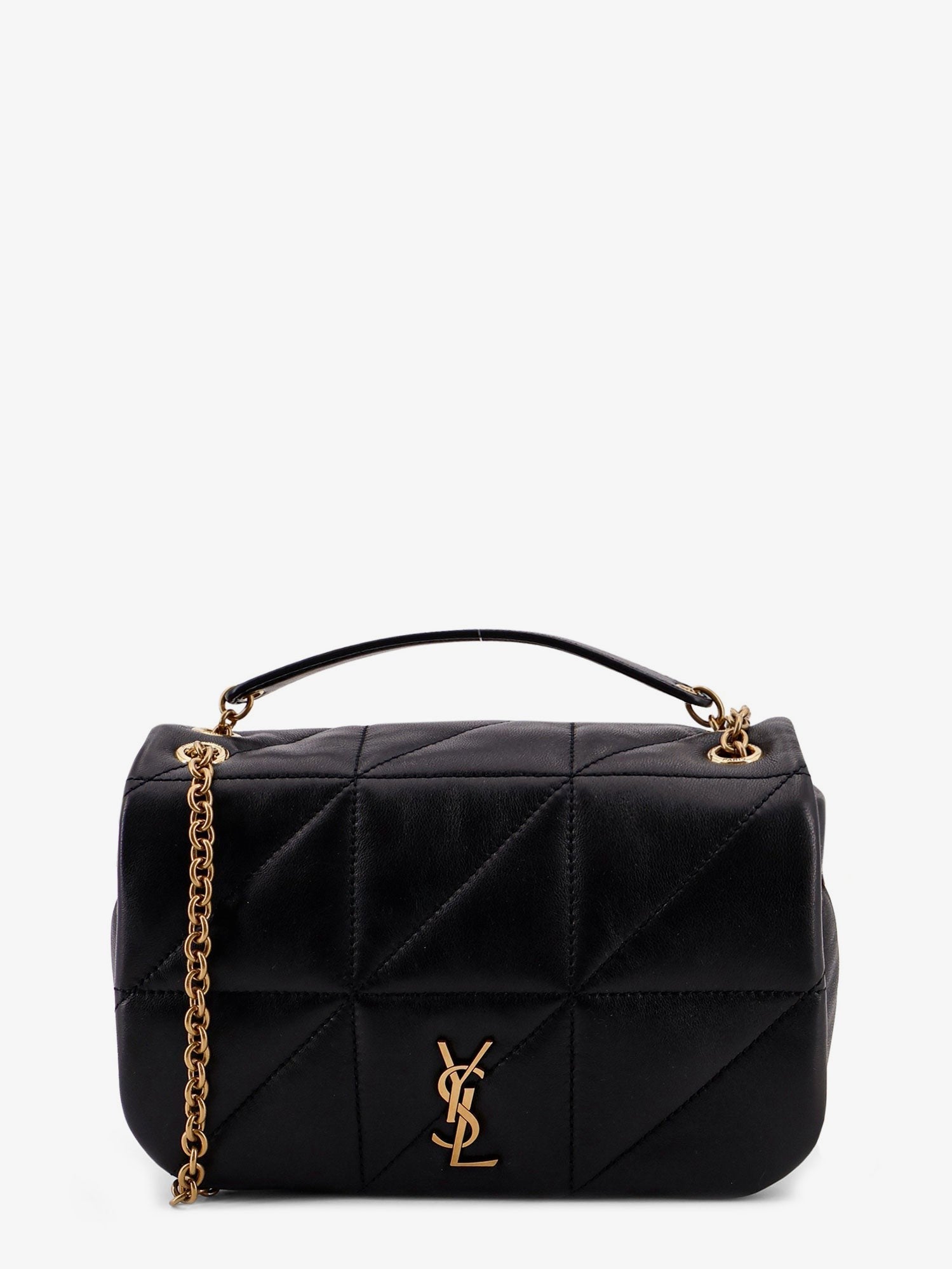 Saint Laurent Women's Jamie Leather Crossbody Bag Black