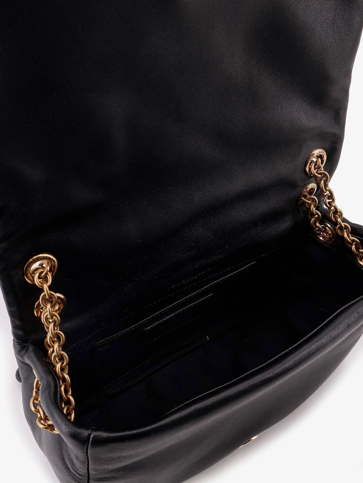 Saint Laurent Women's Jamie Leather Crossbody Bag Black