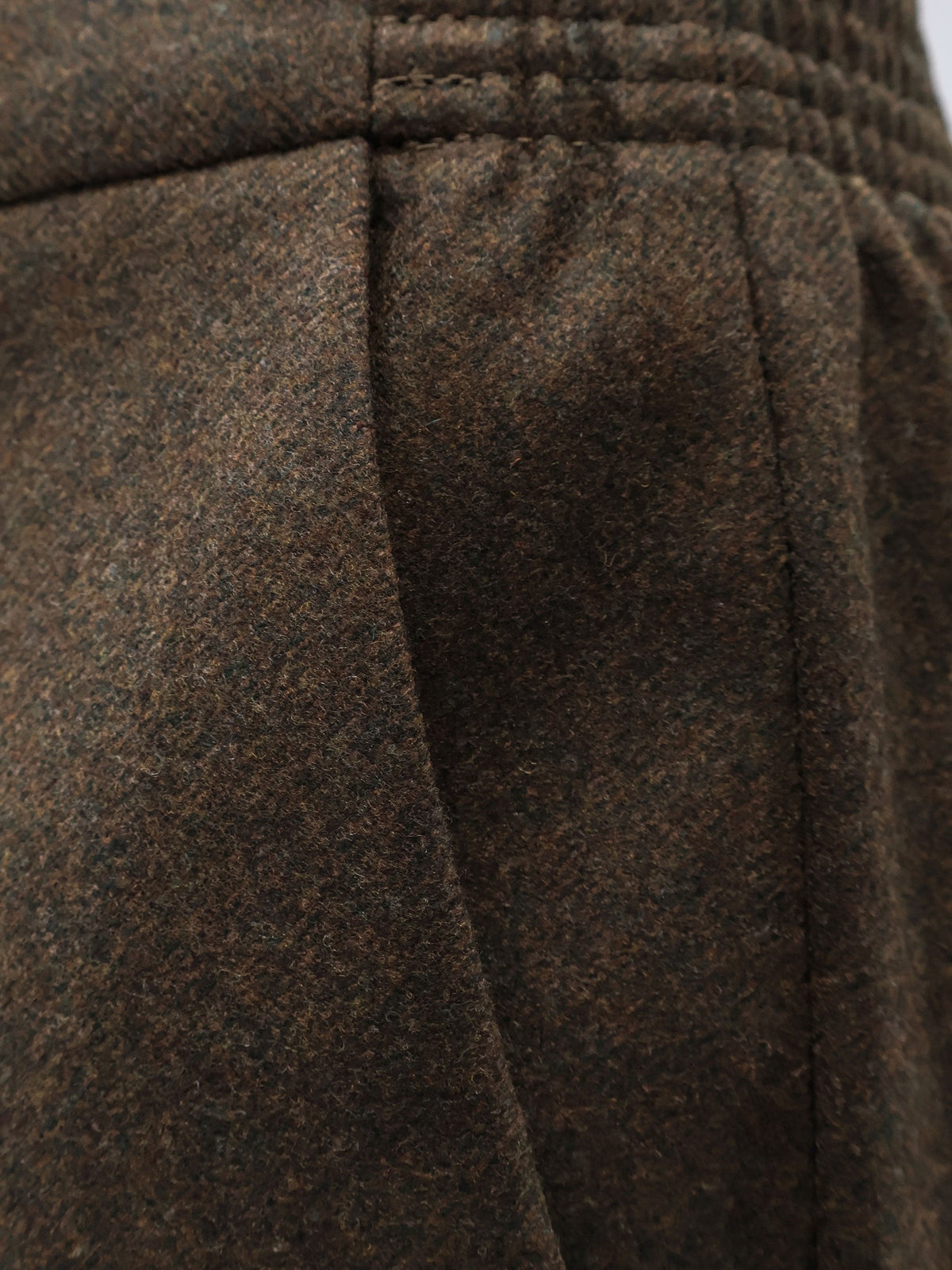 Loro Piana Men's Jan Virgin Wool and Cashmere Trousers Brown