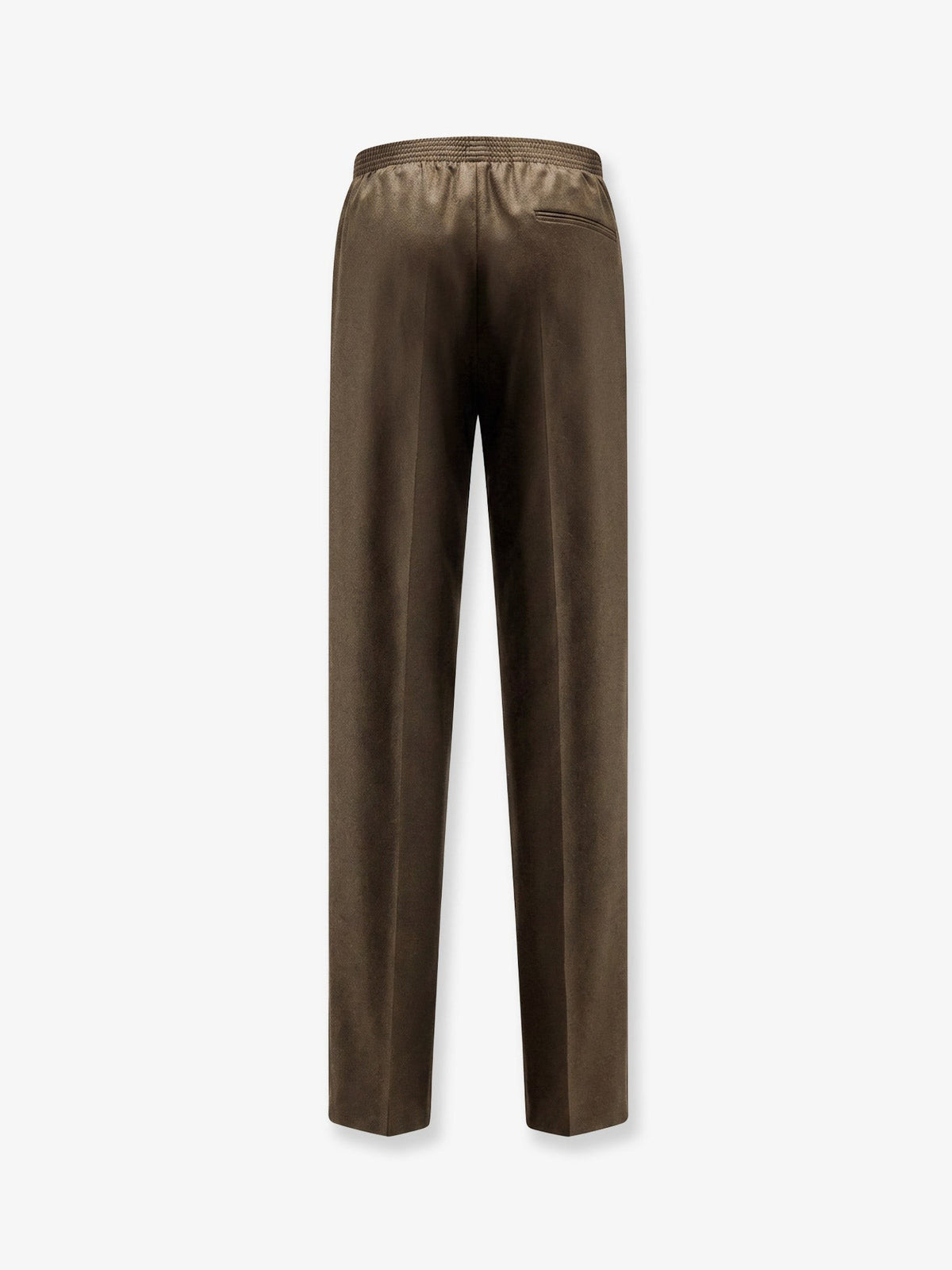 Loro Piana Men's Jan Virgin Wool and Cashmere Trousers Brown