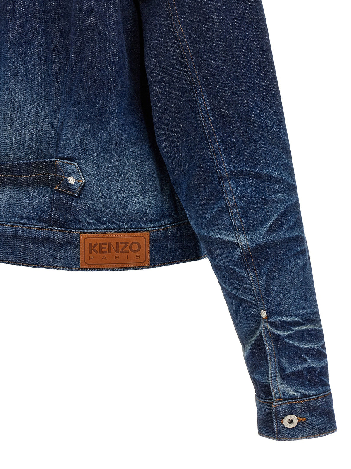 Kenzo Japanese Denim Jacket Blue