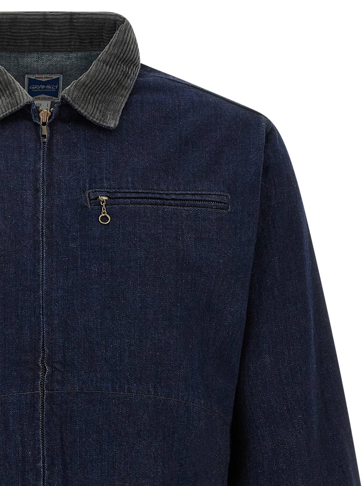 Gramicci Japanese Denim Trucker Jacket Blue