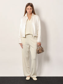 Max Mara Women's Jardin Joggers White