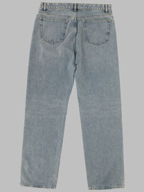 Maison Margiela Men's Jeans Gamba Dritta Taped Blue