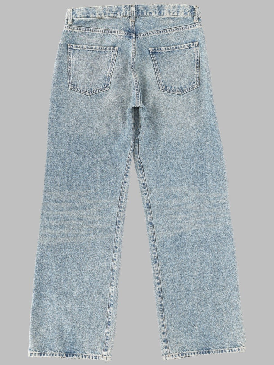 Maison Margiela Women's Jeans Gamba Dritta Blue